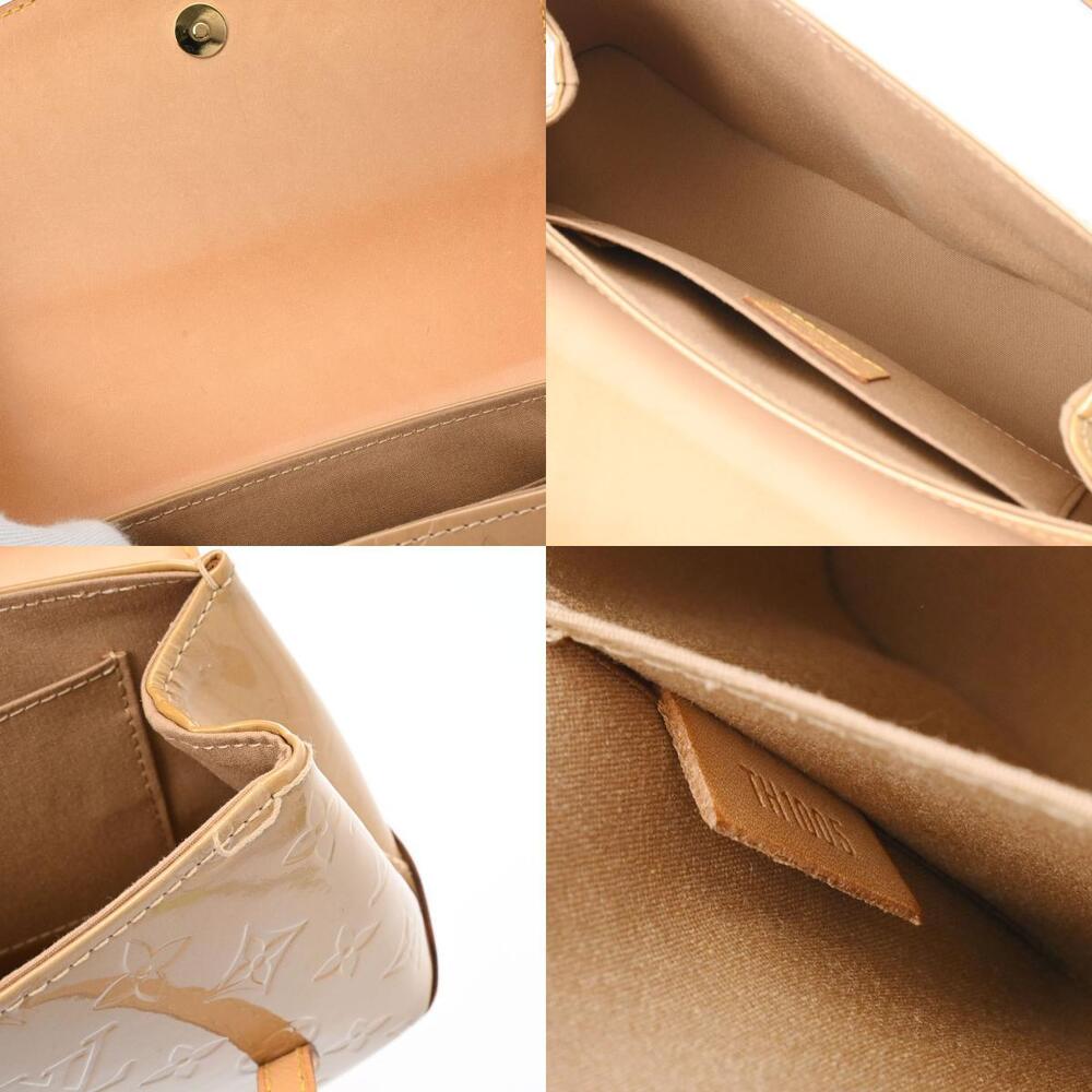 Louis Vuitton Vernis Monogram Bay Handbag Biscayne Noisette - Picture 11 of 11